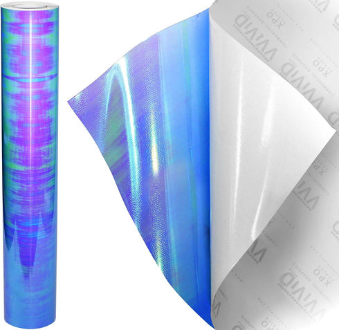VViViD Extra-Wide Headlight Taillight Vinyl Tint Wrap 16 Inch x 48 Inch Roll (Chameleon Blue)...