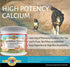 Pet's Friend Eggshellent Calcium 6 oz - Fine Eggshell Powder Calcium Supplement for Dogs and Cats, Low Phosphorous Non-Bovine Ingredients, Nourish...