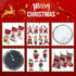 WEWILL 20'' Cute Cat Christmas Stockings Embroidered Xmas Socks Holiday Party Pet Theme Gift for Kitty...