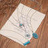 Western Necklaces for Women Western Necklace Set Bohemian Turquoise Hippie Accessories Ligtning Pendant Necklace Set 90S Cowgirl Necklace Jewelry ...