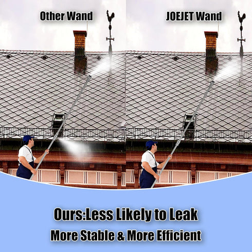 Pressure Washer Extension Wand, Stainless Steel Body and Fittings, 17 Inch Power Washer Lance with 1/4 Inch Quick Connect, 2 Pack...