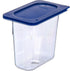Carlisle FoodService Products 3068807 Plastic Food Pan, 1/9 Size, 6 Inches Deep, Clear...