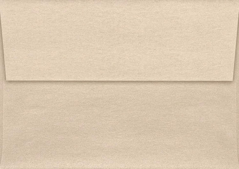 LUXPaper 4Bar A1 Invitation Envelopes | Peel & Press | 3 5/8" x 5 1/8" | Taupe Metallic | 80lb. Text | 50 Qty...