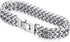 FIBO STEEL Stainless Steel 12MM Two-strand Wheat Chain Bracelet for Men Punk Biker Bracelet,8.0-9.1 inches...