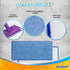 KEEPOW Reusable Wet Jet Pads Compatible with Swiffer Wet Jet Mop, Microfiber Mop Refill for Wet Mopping Cloths, Washable Replacement Refills for H...
