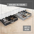 Under Bed Shoe Storage Organizer - TEAR-RESISTANT Heavy Duty 600D Material - Fits All Styles Men's and Women's Shoes, Up to 16 Pairs - Extra-Stron...