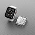 BHARVEST 2 Pack Hard PC Case Compatible with Apple Watch SE 2022/Series 6/5/4/SE 44mm, Case with Tempered Glass Screen Protector Overall Bubble-Fr...