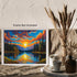 Posterizer 1 pcs- mountains, trees, night sky landscape nature 9-Landscape & Nature Art-Floral Botanical Art- Decor for Home & Office- unframed wa...