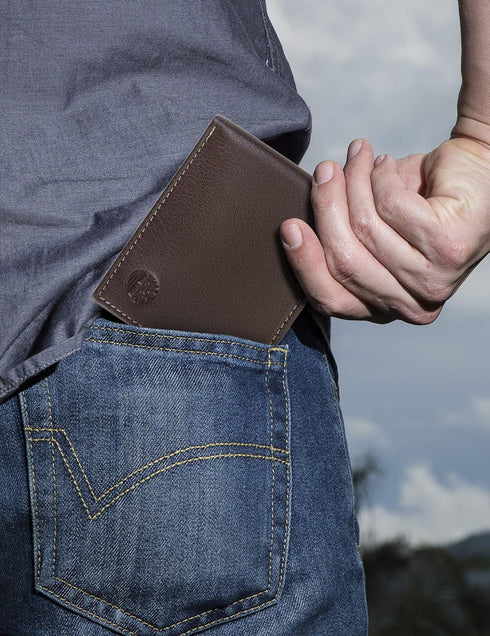 Timberland mens Leather Wallet With Attached Flip Pocket, Brown (Blix), One Size...