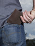 Timberland mens Leather Wallet With Attached Flip Pocket, Brown (Blix), One Size...