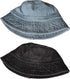 TSSGBL 2 Pack Cotton Denim Bucket Hats Vintage Washed Packable Summer Trendy Beach Travel Sun Caps for Women Men...