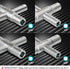 DURATECH 4 Way Sillcock Key, 1/4", 9/32", 5/16", 11/32", 1-Pack, for Valve, Faucet, and Spigots...