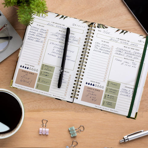 Simplified To Do List Notebook - Aesthetic Daily Planner to Easily Organize Your Tasks And Boost Productivity - Stylish Undated Planner And School...