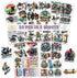 Pack 50 PCS Roller Skating Stickers Print Waterproof Vinyl Decals Items for Kids Teens Adults Sports Lovers Decor Skateboard Water Bottles Suitcas...