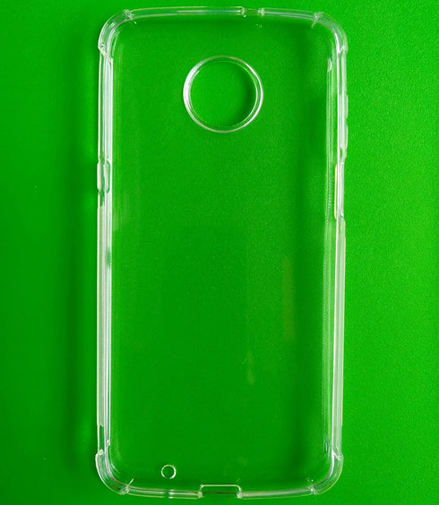 TIYA Case Clear for Moto Z3 Play and Z3 TPU Four Corners Cover Transparent Soft...