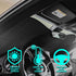 kinder Fluff Patented Windshield Sun Shade for Cars - The Only Certified Car Window Shades Blocking 99.9% UVR - Automotive Sunshades for Cars, SUV...