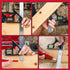 P.I.T. 12 Inch Combination Square, Multi-Purpose Square Tool, Heavy Duty Stainless Steel Ruler with Movable Bubble Level for Angle/Measuring Marks...