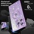 Jmltech Magnetic Case for iPhone 14 Pro Max Case Square Metallic Gradient Clear Glitter Bling Sparkle Cute Women Silicone Soft TPU Luxury Plating ...