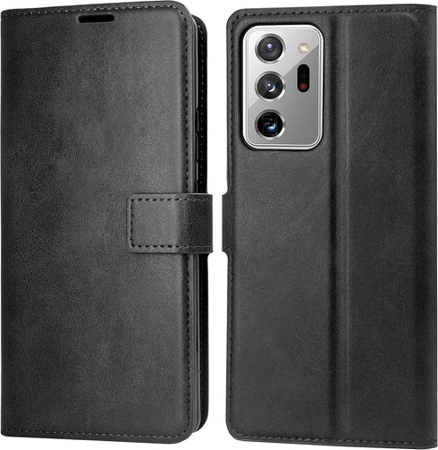 Galaxy Note 20 Ultra 5G Wallet Case - Flip Leather Slim Case with Card Holder Kickstand Magnetic Closure Protective Phone Case for Samsung Galaxy ...