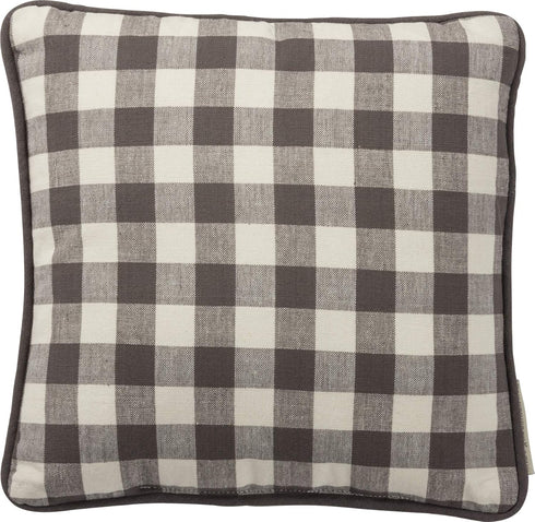 Primitives by Kathy 39794 Small Throw Pillow, 10 x 10-Inches, Buffalo Check...