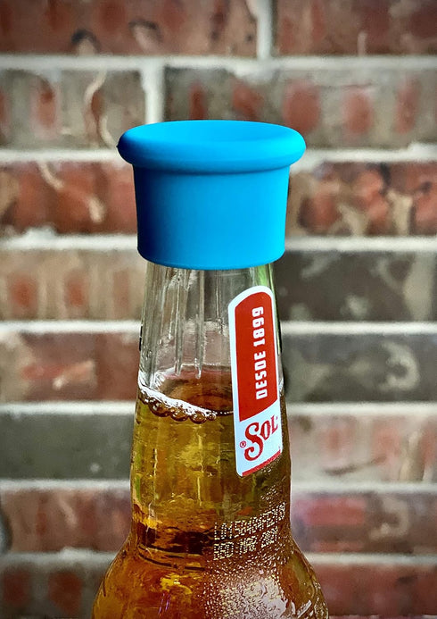 Silicone Wine Stoppers – Replace a cork – Airtight seal on Wine Bottles – Reusable Beer Bottle Cover – Wine Bottle Stopper – Wine Saver – Wine Gif...
