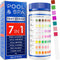 All-New 2024 Pool and Spa Test Strips 7 in 1 Quick SuperAccurate Swimming 150 Pool Test Kit - Hot Tub Test Strips & Pool Water Testing Strips for ...