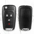 VOFONO Keyless Entry Remote Flip Car Key Fob Fits 2010-2017 Chevy Camaro Cruze Equinox Impala Malibu Sonic/GMC Terrain/Buick Encore Allure Lacross...