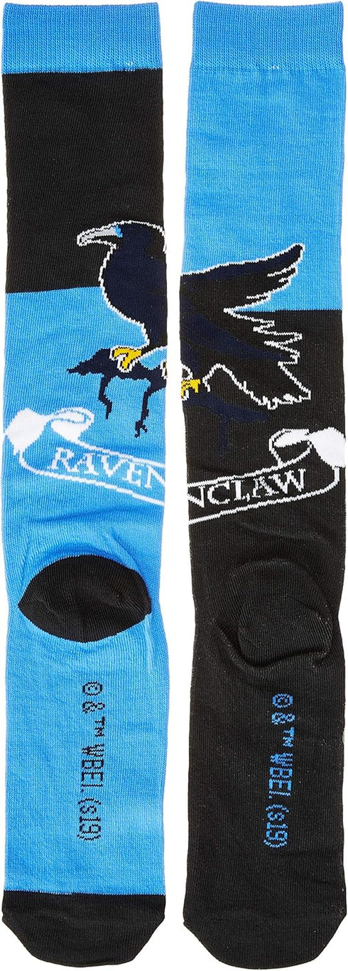 Harry Potter Ravenclaw House Knee High Socks,Multi,Fits Shoe Size 4-10/Size 9-11...