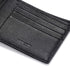 HISCOW Full Grain Leather Bifold Wallets for Men, Slim Minimalist Mens Wallet, Gifts for Dad Birthday Fathers Day (Pebbled Black)...