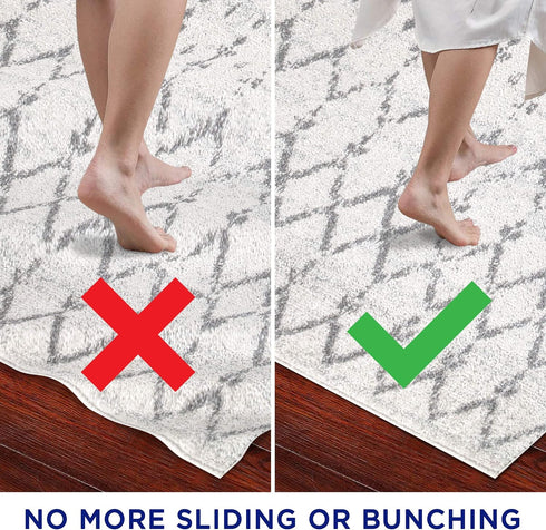 JONATHAN Y PAD200A-28 Ultra Stop Rug Pad Non-Slip, PVC Latex Free Rug Pad, for Any Hard Surface Floors...