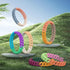 6 Pack Mosquito Repellent Bracelets for Adults and Kids, DEET-Free Insect & Bug Repellent Bands, Individually Wrapped Repellent Wristbands for Out...