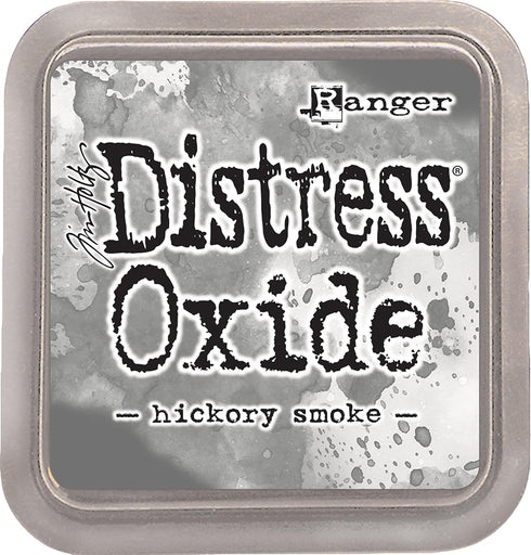 Ranger Hickory Smoke Tim Holtz Distress Oxides Ink Pad Gray 3 x 3 x 0.75...