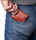 Alpine Swiss Leon Mens RFID Safe Trifold Wallet Cowhide Leather Comes in a Gift Box Tan...