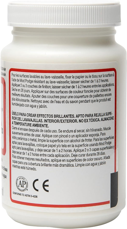 Mod Podge Mega, 8 oz, Hologram Glitter...