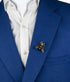 Knighthood Antique Gold Bee with Criss Cross Detailing Wing Lapel Pin/Brooch...