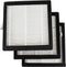 HQRP 3-Pack HEPA Filters Compatible with Afloia (AQ8/Q8) / Honati/Hysure Q7 / Tenergy Sorbi 2-in-1 Air Purifier...