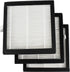 HQRP 3-Pack HEPA Filters Compatible with Afloia (AQ8/Q8) / Honati/Hysure Q7 / Tenergy Sorbi 2-in-1 Air Purifier...