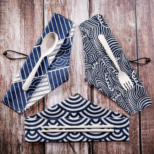 5 Pcs Straw Carrying Pouch Kit, Chopstick Case, Reusable Straw Bag, Portable Travel Bag for Stainless Steel, Glass, Silicone, Bamboo, Cutlery and ...