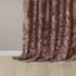 Madison Park Aubrey 2 Panel Curtain Faux Silk Paisley Jacquard, Rod Pocket Curtain for Living Room, Kitchen, Room Darkening Window Drape for Bedro...