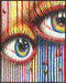 Posterizer 1 pcs-vibrant psychedelic abstract colorful art of eyes 3-Abstract & Modern Art-Fantasy & Fiction Art-Gift for Men Women Entrepreneur T...