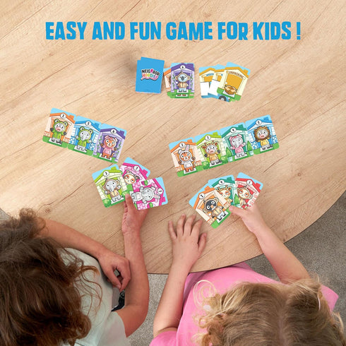 NeighborHoodies Kids Card Game - Easy and Fun Preschool Play Activity Critical Thinking and Counting Learning Game with Cute Animals for Kids Ages...