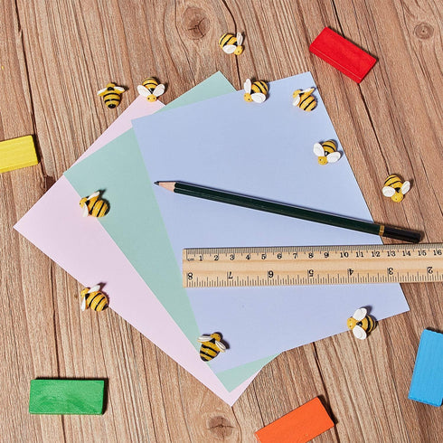 20 Pieces Bees Refrigerator Magnets Cute Bees Fridge Magnets Colorful Whiteboard Bee Magnets for Office Whiteboard Fridge Dry Erase Board (0.8 x 0...
