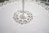 Linens, Art and Things European White Lace on Ivory Table Topper, Small Tablecloth (33 Inch Round)...