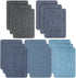 Iron on Patches Iron on Denim Patches Repair Kit for Clothes, Jeans, Jackets, Large Size, 4.9 Inch, Denim Cloth(30 Pieces)...