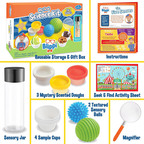 Creative Kids Blippi Science Kit- Sensory Lab...