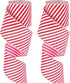 2 Rolls Christmas Peppermint Stripe Ribbon Red and White Wired Edge Candy Cane Peppermint Ribbon for Christmas Tree Wreath Bow DIY Craft Home Deco...