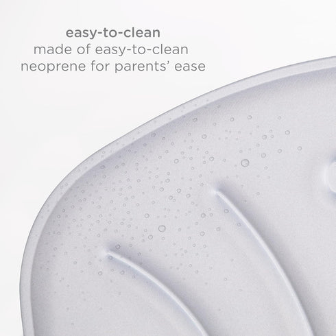 Ubbi Stingray Sink Bather for Baby, Soft Baby Bath Cushion, Newborn Must Have...