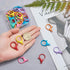 LiQunSweet 35 Pcs 7-Colors Iron Lobster Claw Clasp Hard Hook Lanyard Snap Clips DIY Accessories Hardware for Crafts Bags Keychains Jewelry Making ...