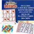 Regal Games - Poker Keeno Bulk Game Set - includes 12 Two-Sided Boards, 200 Scoring Chips, 1 Deck of Standard Poker Cards - 24 Unique Board Layout...