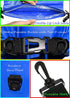 Waterproof Dry Bags Set of 3 Dry Bag with 2 Zip Lock Seals & Detachable Shoulder Strap, Waist Pouch & Phone Case - Can Be Submerged Into Water - f...